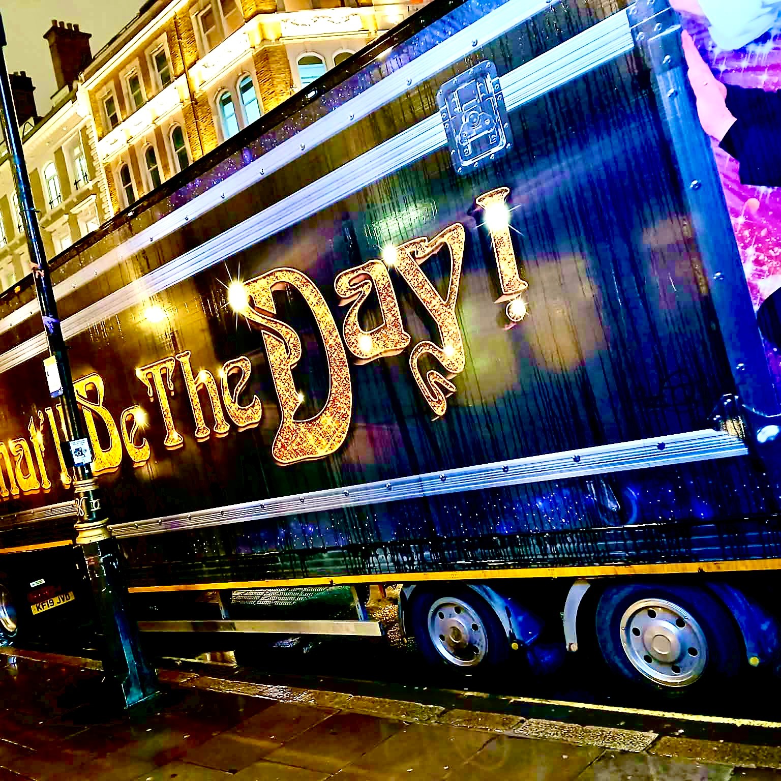That'll be the day tour van